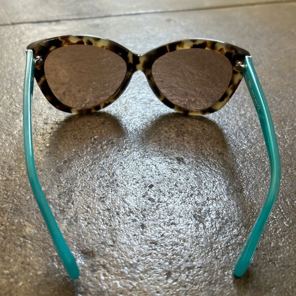 Vivienne Westwood Cat Eye Anglomania Teal and Tortoise Sunglasses main image 6